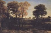 Claude Lorrain View of La Crescenza (mk17) painting